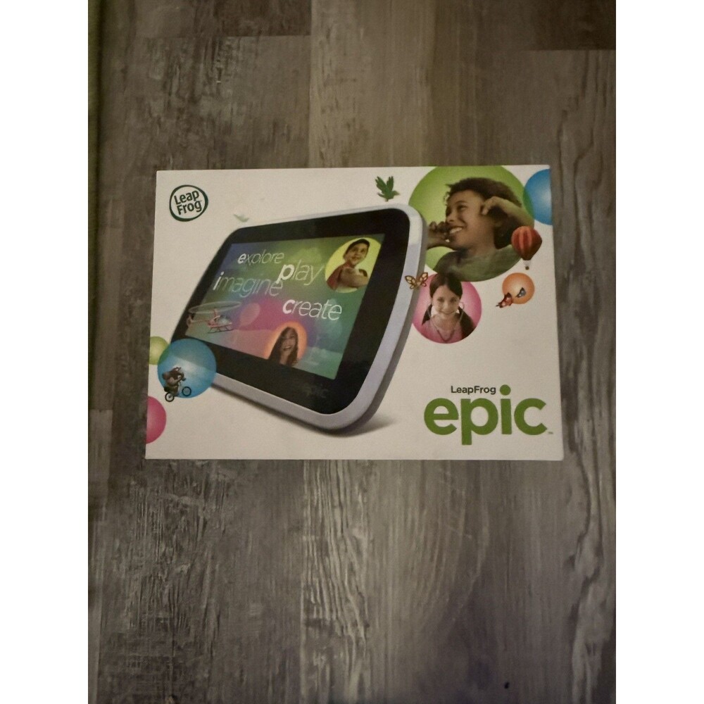 LeapFrog Epic Kids Learning Tablet Green/Black with Green Case